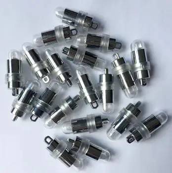 100 kozarcev Mini LED Luči Nepremočljiva Balon Luči Stranka Papir, Luč, Luči, baterijske Luči
