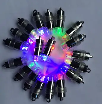 100 kozarcev Mini LED Luči Nepremočljiva Balon Luči Stranka Papir, Luč, Luči, baterijske Luči