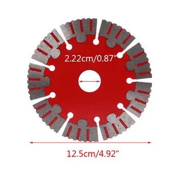 125 mm/156mm Diamantne Žage Tanko, Suho Cut Disk za Marmor Betona Porcelanaste Ploščice, Granit, Kremen Kamen za Rezanje
