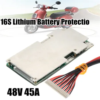 16S 45A 48V Li-Ion, Litij-Lifepo4 Baterije Protection Board Bms Lfp Pcm Pcb Integrirana Vezja Odbor Za E-Kolo na tujih trgih