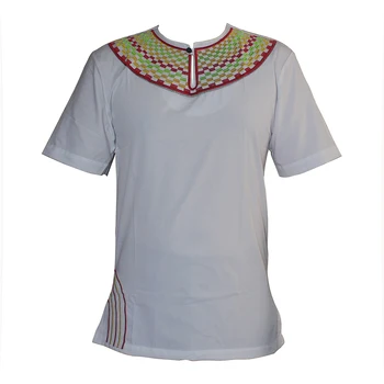 2019 novo Afriško Črno človek Vezenje Super Barve Tradicionalni Mali Dashiki Vrhovi индийская одежда рубашка мужская