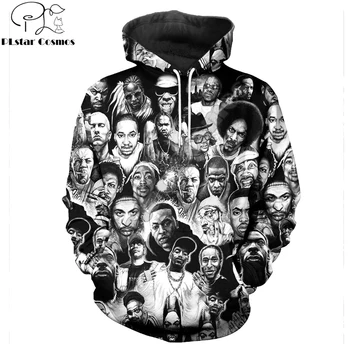 2019 Novo Vintage Moda hoodies 3D Vsem Natisnjeno stare Šole Hip hop Rapper Moški&Ženske ulične Hoodie sudadera hombre