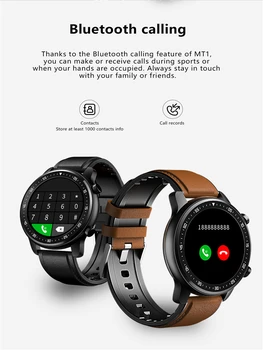 2021 Novo Smartwatch Bluetooth Klic Smartwatch Moški Ženske Ure Šport Fitnes Zapestnica Za Xiaomi Android Huawei Honor iOS