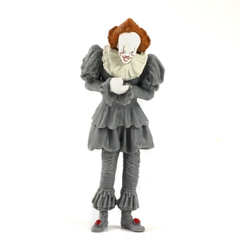 2pcs/set Stephen King Je Klovn, Pennywise Mini PVC Slika Zbirateljske Model Igrača za 7,5-8,5 cm