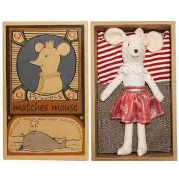 30 cm mehka lutka božično drevo igrače, risanke plišastih igrač kawaii miško lutka novo leto miško darila lutke, nagačene živali