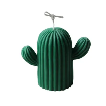 3D Kaktus Silikonski Sveča Plesni DIY Sadra Aromaterapija Vosek Plesni Torta Čokolada Peko Orodje Sočna Kaktus Rastlin Mavčni Kalup
