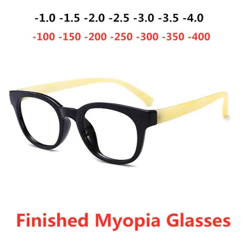 8 Barv Retro Krog Eye Glasses Moški Ženske Ultra Lahka Kratkovidnost Očala Za Kratkovidnost Očala Končal -1 -1.5 -2 -2.5 -3 -4 -3.5