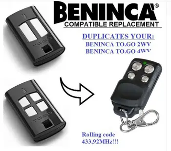 Avtomatična garažna vrata handsender za BENINCA BENINCA DA.POJDI rolling code 433.92 Mhz DOBRO