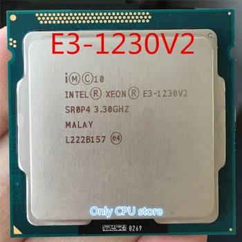 Brezplačna dostava Za Intel CPU E3-1230V2 CPU 3.30 GHz LGA 1155 8MB Quad-core E3-1230 V2 procesor 8M