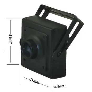 CCTV Kamere Stanovanj 38x38MM CCD/CMOS/IPC Čipov Odbor MINI M12x0.5 CCTV Mini Kamera Kovinsko Ohišje