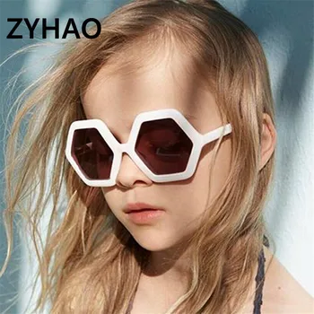 Chiild 2020 Poligon Otroci sončna Očala Otroci in Modnih Plastično Ogledalo Šport sončna Očala UV400 Gilrs Fantje Lentes De Sol Mujer