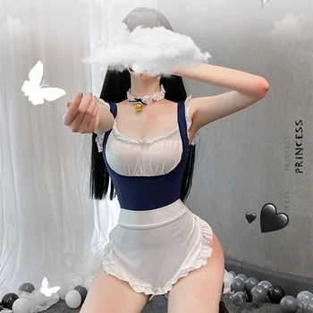 Devica Enotna Medicinska Sestra Kostume Ženske Seksi Cosplay Catwomen Kawaii Underwears Kratek Lepa Risanka Perilo Japonski Sex Kostumi