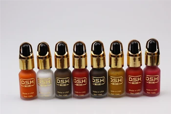 DSH uvoz tatoo črnilo stalno ličila microblading pigment barve za 3d eyeliner obrvi, ustnice 10 ml/steklenice