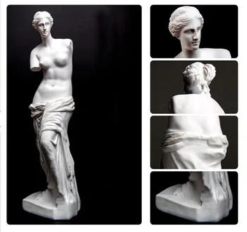 Evropski Dom Dekoracijo Smolo Kip Sodobno Abstraktno Umetnost Mini Boginja Zlomljeno Roko Kiparska Umetnost, Skica, Model Ustvarjalnosti