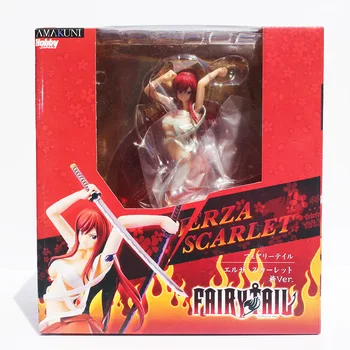 Fairy Tail Elza Scarlet PVC Dejanje Slika Zbirateljske Model Igrača 7