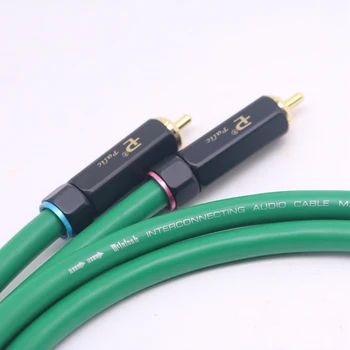 Hi-fi avdio Povezujejo kabel 2328 pozlačeno 2RCA Kabel Visoke Kakovosti 6N OFC HIFI RCA Moški-Moški za Avdio Kabel