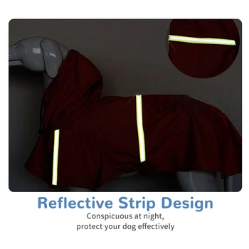 Hišni Pes Nepremočljiv Dežni Plašč Reflektivni Dež Plašč, Oblačila Za Majhne, Srednje Velike Pse Labrador Francoski Buldog Kuža Corgi