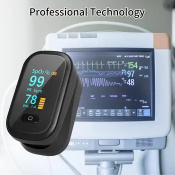 Impulz Oximeter Prenosni Prst Posnetek Srčnega utripa Prst Oximeter Krvi Prst SPO2 PR Srčnega utripa Zdravstvenega Varstva
