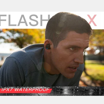 JBL UA FLASH X Stavko Brezžična tehnologija Bluetooth 5.0 Sport Slušalke Vodotesne Slušalke TWS Slušalke za Prostoročno Klicanje z Mic Polnjenje Primeru