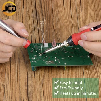 JCD 908S Visoka Kakovost Industrijskega Razreda brez Prahu lemilo LCD Nadzor Temperature Enostaven za Shranjevanje Varjenje Predela Orodje Set