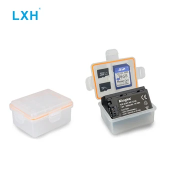 LXH Baterijo Fotoaparata Primeru Nepremočljiva SD TF MSD Kartico Škatla za Shranjevanje Za Sony NP-FZ100 Baterija Za Sony A9/A7R III/A7 III/ILCE-9