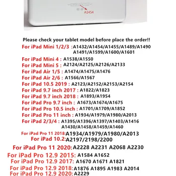 Mehko Funda za iPad Zraka 4 3 2 1 Primeru Magnetni Flip Smart Cover za iPad Pro 11 10.2 10.5 10.9 9.7 2020 2019 2018 Mini 2 3 4 5