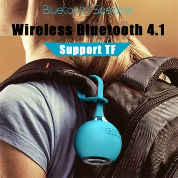 Nepremočljiva Bluetooth Zvočnik Mini Tuš Silicij Stereo Zvočniki za Prenosni Športih na Prostem Shockproof Subwoofer Podpira TF Kartice