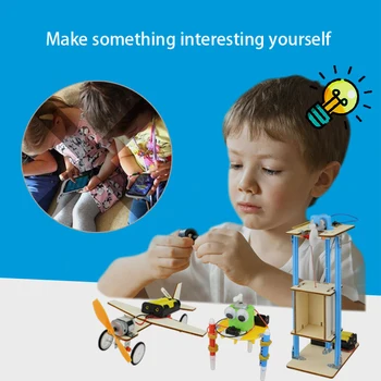 Otrok znanost majhen eksperiment steblo osnovnošolce DIY ročno znanost eksperiment opreme otroci igrače