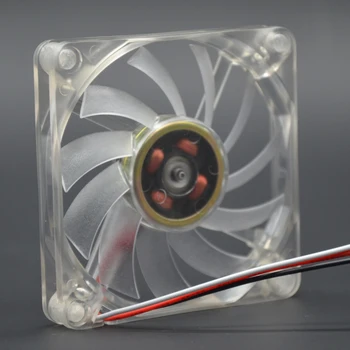 Računalnik led ventilator 70 mm rdeča cpu pc hladilni ventilator slim debeline 10 mm 70X70X10 mm DC 12V nizka raven hrupa 0.18 A 3300RPM 3-Pin EC7010L12C-CL