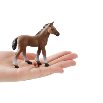 Simulirani Konj Akcijska Figura, Divje Življenje Živali Modeli Clydesdale Slika Izobraževalne Igrače za Otroke, Otroci Doma Dekor Figur