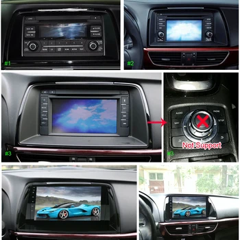 Sinosmart podporo BOSE IPS/QLED 2.5 D zaslonu avto gps multimedia za radijsko navigacijo, igralec za Mazda 6 Atenza za obdobje 2012-,,2016