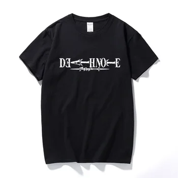 Smrt Opomba Logotip Unisex T-shirt Poletnih Vrh Priložnostne Kratek Rokav T shirt Camisetas Hombre Modna oblačila