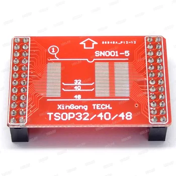 TSOP32/40/48 SOP44 SOP56 Znanja Adapter TSOP-48-0.5-OTS048 Vtičnico Za TL866II PLUS TL866CS TL866A Programer, Najboljše Kakovosti