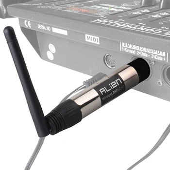 TUJEC DMX 512 Dfi DJ Disco 2,4 Ghz Brezžični Oddajnik Sprejemnik 400M Krmilnik za Stranke Glasbe Klub DMX LED Fazi, Laser Luči