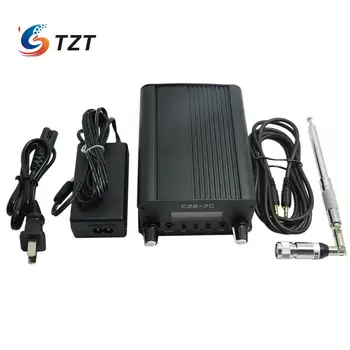 TZT CZE-7C PLL FM Radijski Oddaja Postaja 1W/7W Stereo Frekvenca 76-108Mhz Pro Kampusu Ojačevalniki LCD Osvetlitev ozadja