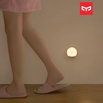 (USB Polnjenje ) Mijia Yeelight LED Nočna Svetloba, Infrardeči Magnetni s kljuke oddaljenega Telo Senzor Gibanja Za Mijia Pametni Dom