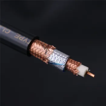 XSSH avdio Hi-end HI-fi YIVO OFC) v podjetju OCC bakra 1 core Ščit RCA, XLR Audio 10 mm 10.5 m rf Koaksialni Kabel Skladu Žice samo kabel brez vtikača