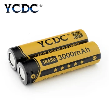 YCDC Prvotno 2-20Pcs/Veliko Li-ion NCR18650B Baterije za ponovno Polnjenje 3,7 V 18650 3000mAh Power Bank Baterija za Polnilnik Svetilka